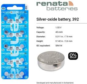 img 3 attached to Батареи для часов Renata SR41SW