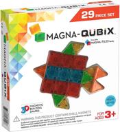 🏆 magna qubix 29 piece clear colors: unlocking creativity and winning awards logo