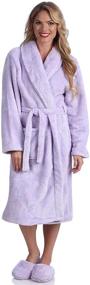 img 2 attached to CozyHome Ultrasoft Plush Bathrobe Slipper