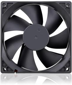 img 2 attached to 🔄 GDSTIME 92mm x 92mm x 25mm 90mm 3.6 inches 12V Brushless DC Cooling Fan - Efficient 2-Pin Option for Enhanced Airflow and Cooling