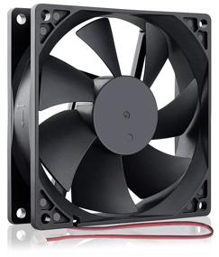 img 4 attached to 🔄 GDSTIME 92mm x 92mm x 25mm 90mm 3.6 inches 12V Brushless DC Cooling Fan - Efficient 2-Pin Option for Enhanced Airflow and Cooling