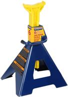 💛 hein-werner hw93506 jack stands: 6 ton capacity, blue/yellow (set of 2) logo