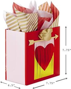 img 2 attached to Hallmark Signature Medium Valentines Tissue