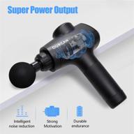 🔫 ourcan athlete massage gun - quiet deep tissue percussion muscle massager for pain relief, body relaxation - 6 massage heads, 3 speed levels, extended battery life logo