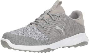 img 4 attached to PUMA Fusion Sport Limestone Gray Violet Men's Shoes and Athletic