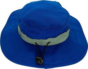 img 1 attached to Eagle Eye Explorer Adjustable Ventilation Boys' Hats & Caps