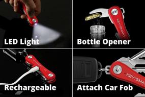 img 3 attached to 🔑 Efficient Bluetooth Key Organizer: KeySmart Pro Men's Accessories for Keyrings & Keychains