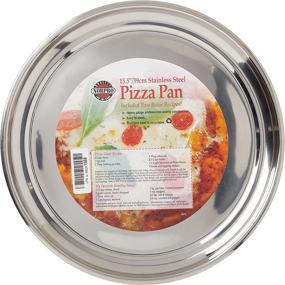 img 2 attached to 🍕 15.5in Stainless Steel Pizza Pan by Norpro - Model 5673