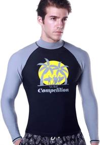 img 4 attached to MZ Garment Protection Surfing 001 Yellow Sports & Fitness and Water Sports