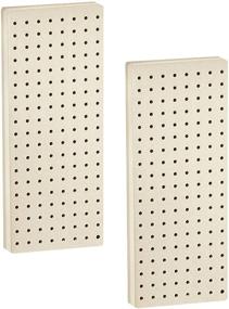 img 2 attached to 🔨 Durable White Pegboard 2-Pack by Azar 770820: Organize and Display in Style
