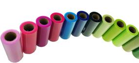 img 2 attached to 🎁 Purchase Bulk 6 Inch X 75 Feet Tulle Rolls: 40 Rolls Assorted Colors (1 Roll per Color)