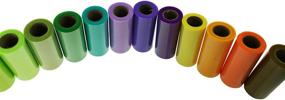 img 3 attached to 🎁 Purchase Bulk 6 Inch X 75 Feet Tulle Rolls: 40 Rolls Assorted Colors (1 Roll per Color)