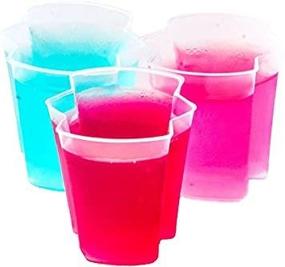 img 1 attached to Convenient EZ Squeeze Jello Shot Cups with Secure Lids for Mess-free Fun!