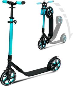 img 4 attached to 🛴 Crazy Skates Foldable Kick Scooter - Sydney City Series: Perfect Scooters for Teens and Adults