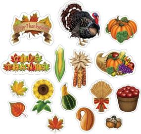 img 1 attached to Beistle Thanksgiving Cutouts 16 Pieces