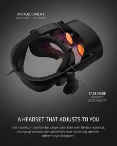 img 2 attached to 🎮 HP Reverb G2 VR шлем: Улучшенный опыт игры с контроллером, Valve динамиками и настраиваемыми линзами - 2160 х 2160 ЖК-панели, совместим с SteamVR и Windows Mixed Reality