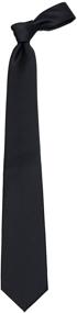 img 2 attached to Shop Now for B ADF 24 Boys Red Solid Necktie - Perfect Addition to Boys' Accessories