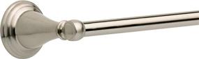 img 3 attached to 🛀 Windemere 24 Inch Towel Bar Rack (Delta 79624-BN) - SpotShield Brushed Nickel, Enhanced for SEO