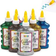 crafting glitter glue pens pack set logo