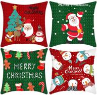 christmas farmhouse decorations holiday cushion bedding in decorative pillows, inserts & covers 标志