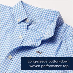 img 2 attached to Vineyard Vines Arawak Gingham Performance Boys' Clothing in Tops, Tees & Shirts