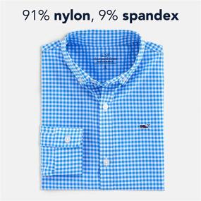 img 3 attached to Vineyard Vines Arawak Gingham Performance Boys' Clothing in Tops, Tees & Shirts