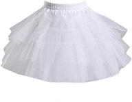 jojohouse petticoat crinoline hoopless underskirt: enhance girls' clothing with comfort and style logo