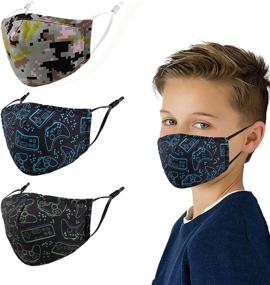 img 4 attached to Halloween Face Masks: Adjustable & Comfortable Coverings for a Spooky Style