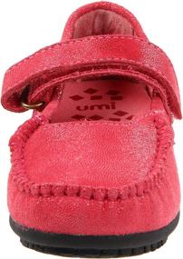 img 3 attached to Umi School Uniform Moccasin Shoes for Toddler Girls – Moraine Uniform