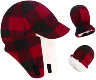toddler glove winter beanies mitten boys' accessories for cold weather logo