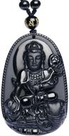 📿 exquisite c1lint7785631 jade buddha pendant necklace: a divine obsidian talisman logo