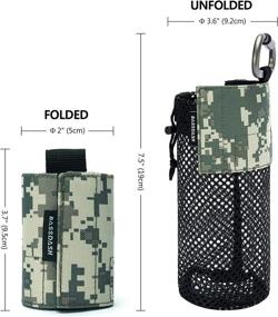 img 1 attached to BASSDASH Tactical Carabiner Foldable Activities Outdoor Recreation