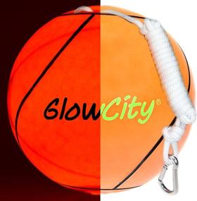 img 2 attached to 🏐 LED Light Up Tetherball by GlowCity - Enhanced with Hi Bright LED Light for Optimal Visibility and Superior Performance, Surpassing Traditional Glow in The Dark Variants