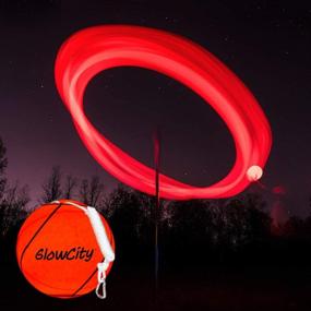 img 1 attached to 🏐 LED Light Up Tetherball by GlowCity - Enhanced with Hi Bright LED Light for Optimal Visibility and Superior Performance, Surpassing Traditional Glow in The Dark Variants