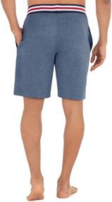 img 3 attached to 👖 IZOD Sueded Striped Waistband Heather Men's Sleep & Lounge Clothing: Ultimate Comfort and Style