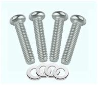 🔩 high-quality m8 screws: ideal tv mounting bolts for samsung tvs (m8 x 43mm) logo