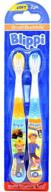 🦷 brush buddies blippi 2pk toothbrush: perfect dental care companion for kids, pack of 1 logo