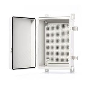 img 4 attached to QILIPSU Stainless Waterproof Electrical Box - Durable, 285x195x130mm Enclosure