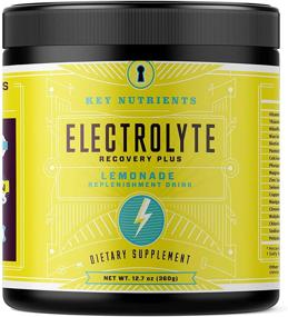 img 4 attached to 🍋 Premium Electrolyte Powder: Lemonade Flavor for 90 Servings - Sugar Free Keto Hydration Mix with Essential Electrolytes: Magnesium, Potassium, Calcium - Gluten Free