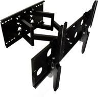 📺 mount-it! heavy duty articulating tv wall mount: dual arm full motion bracket for large screens, 175lbs capacity, vesa 750x450mm logo