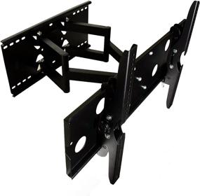 img 4 attached to 📺 Mount-It! Heavy Duty Articulating TV Wall Mount: Dual Arm Full Motion Bracket for Large Screens, 175lbs Capacity, VESA 750x450mm