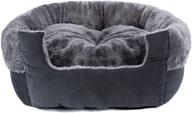 gasur small dog beds & cat beds for indoor cats - soft & plush calming bed for dogs, machine washable - round pet bed for indoor cats - warming & cooling kitten puppy bed logo
