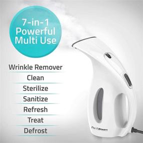 img 2 attached to 👕 2022 PurSteam Newest Steamer for Clothes: Powerful 7-in-1 Handheld Garment Steamer