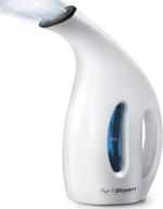 👕 2022 pursteam newest steamer for clothes: powerful 7-in-1 handheld garment steamer logo