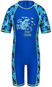img 4 attached to 🩲 TFJH Swimsuit: Ultimate Protection for Boys' Clothing (5-6 Years)