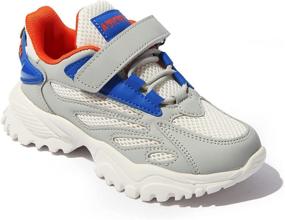 img 1 attached to Girls' Lightweight Athletic Sneakers: Breathable and Running-Friendly