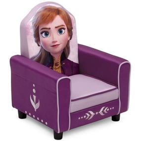 img 1 attached to 🏰 Figural Disney Upholstered Kids' Home Store by Delta Children