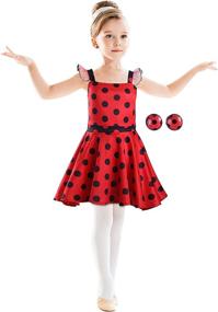 img 3 attached to Ladybug Dress Costume Girls Christmas