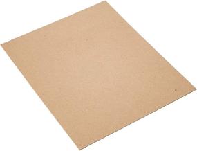 img 1 attached to 📦 Grafix 8.5 x 11” Chipboard Sheets, Pack of 25 – Acid-Free 0.057” Medium Weight, Natural: Create Three-Dimensional Embellishments for Cards, Papercrafts, Mixed Media, Home Décor - 25 Count