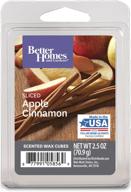 🕯️ enhanced scent experience: better homes and gardens apple cinnamon wax cubes logo